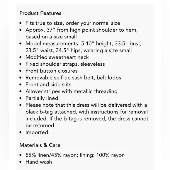 Rails Clement MIDI Sheath Dress- Montreal Stripe- M- excellent condition! - Picture 7 of 7